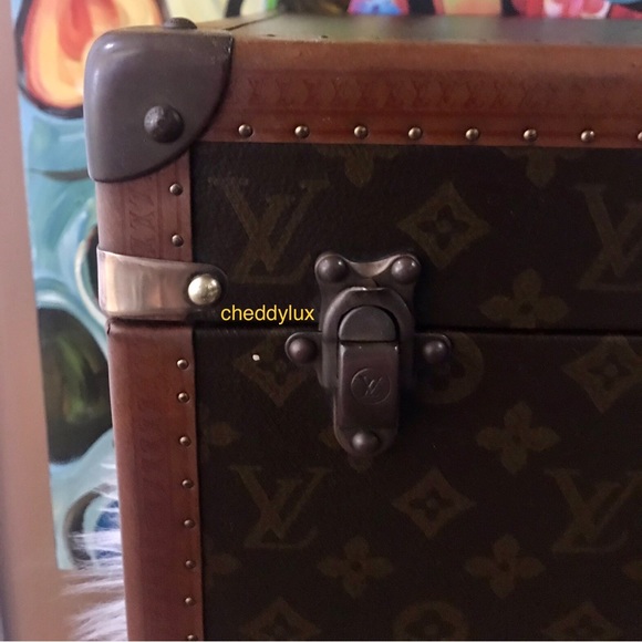 🛑SOLD🛑😍🥰😘Authentic Rare Vintage Louis Vuitton Trunk - Picture 9 of 14